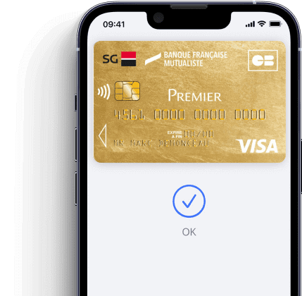 Apple pay paylib pour la carte visa BFM